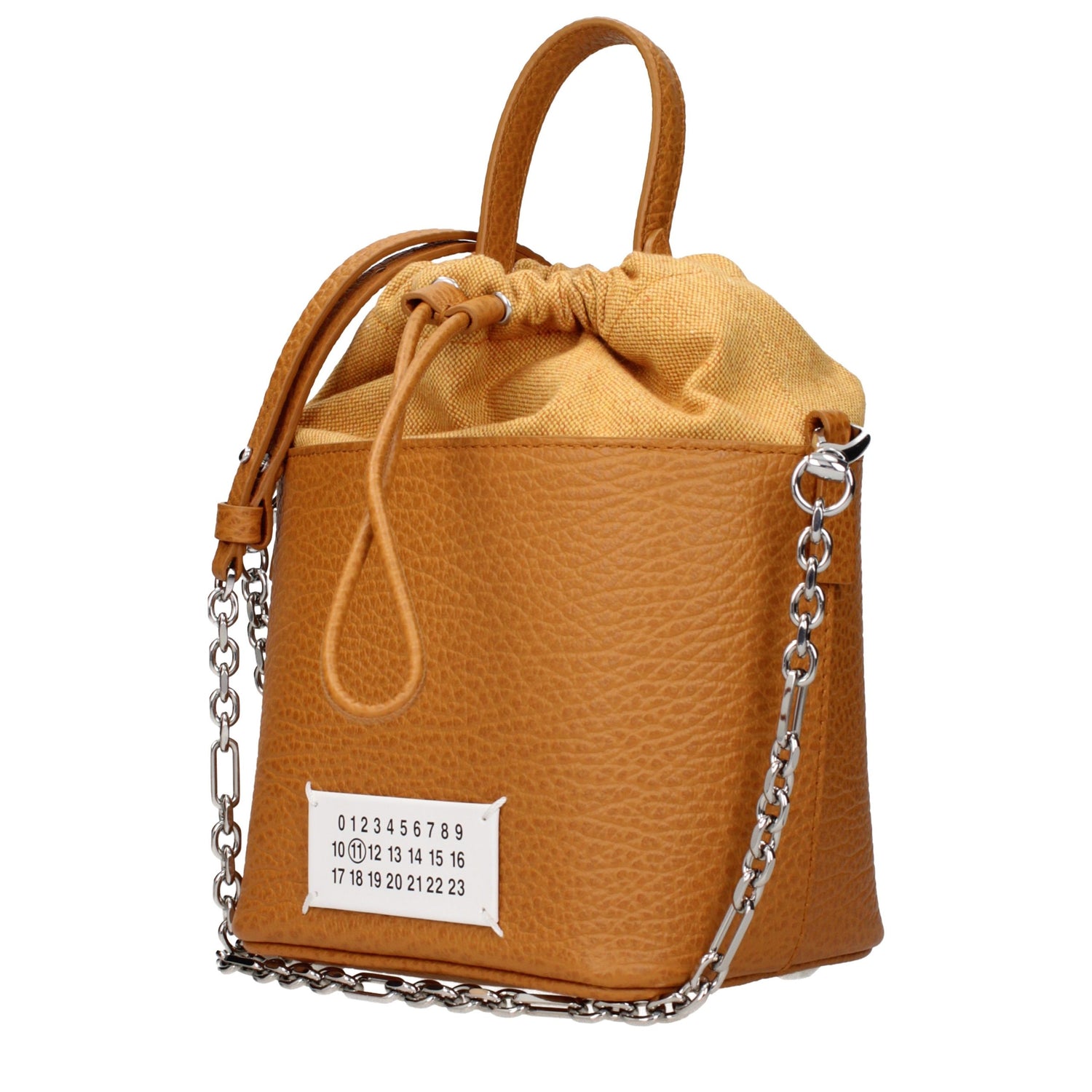 Maison Margiela Brown Leather Handbag