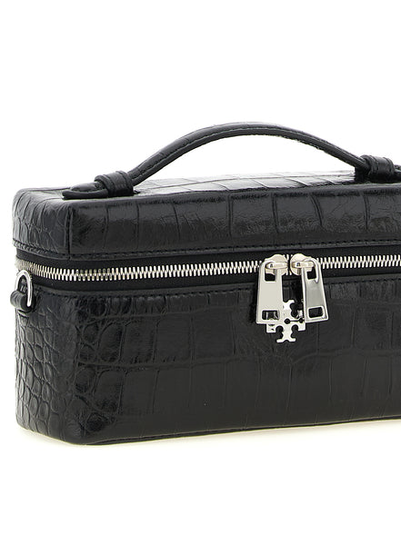Tory Burch Black Lamb Leather Crossbody Bag