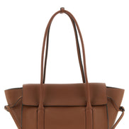 Mulberry Brown Calfskin Shoulder Bag