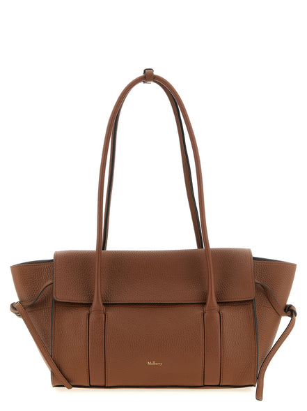 Mulberry Brown Calfskin Shoulder Bag