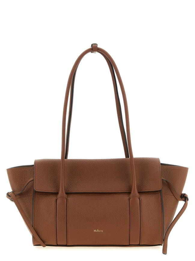 Mulberry Brown Calfskin Shoulder Bag