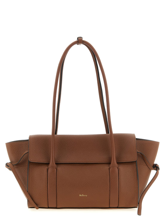 Mulberry Brown Calfskin Shoulder Bag