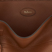 Mulberry Brown Calfskin Shoulder Bag