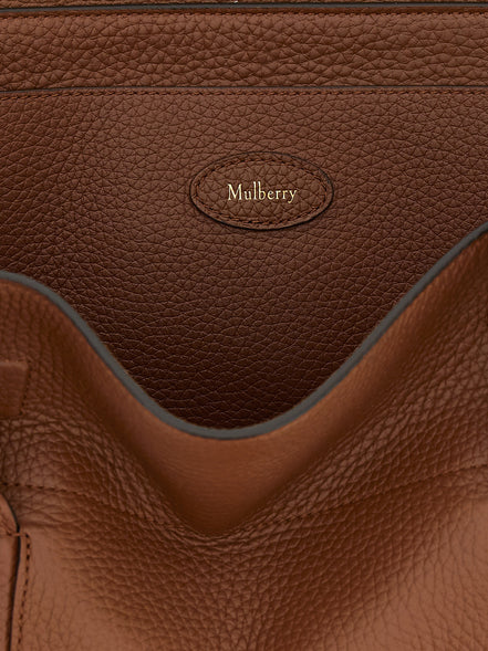 Mulberry Brown Calfskin Shoulder Bag