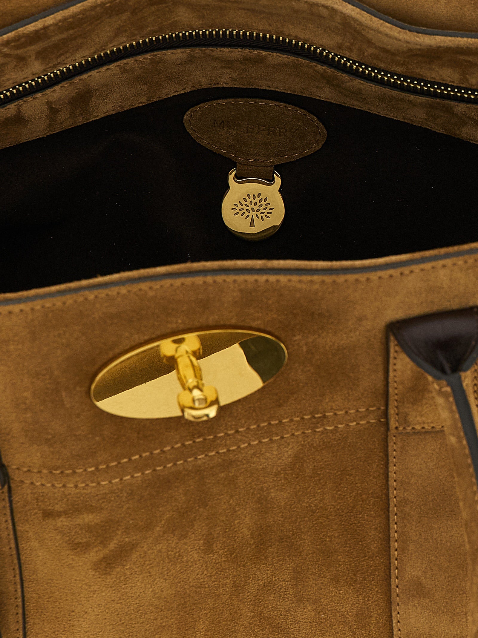 Mulberry Brown Calfskin Handbag