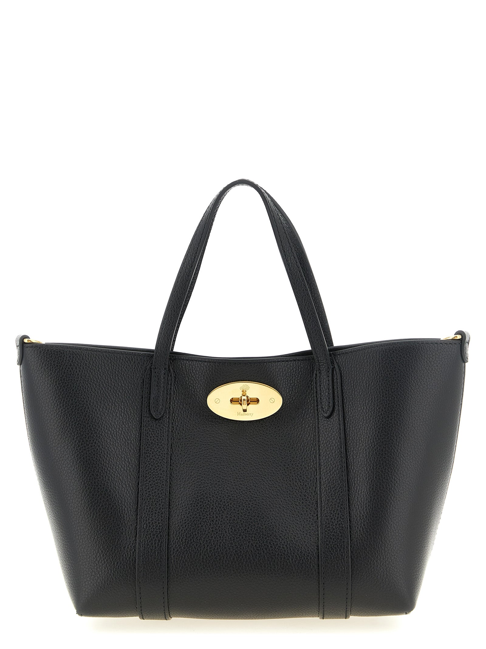 Mulberry Black Calfskin Tote Bag