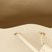 Valentino Garavani White Lamb Leather Crossbody Bag