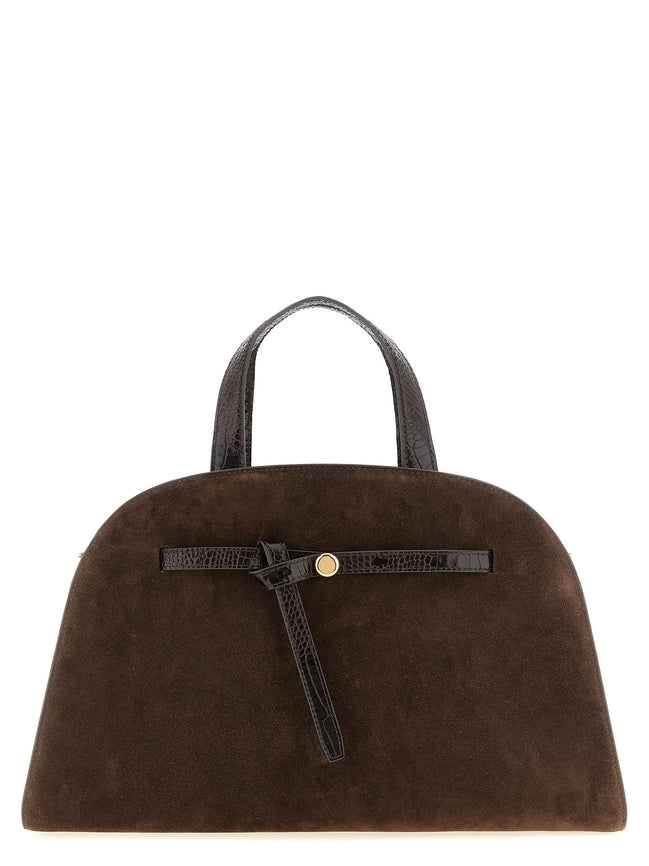 Tory Burch Brown Bovine Leather Crossbody Bag