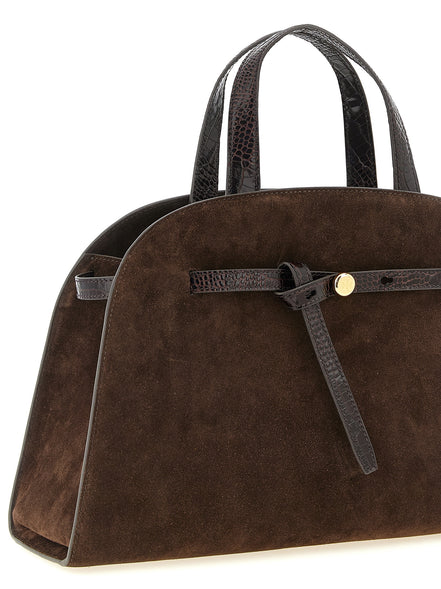 Tory Burch Brown Bovine Leather Crossbody Bag