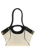 Balmain Bicolor Cotton Tote Bag