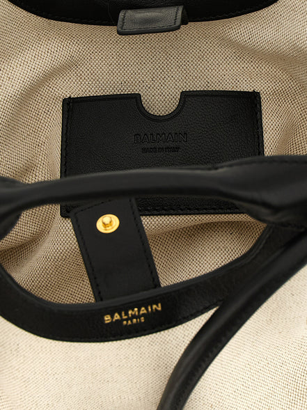 Balmain Bicolor Cotton Tote Bag