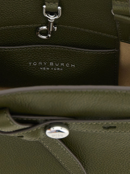 Tory Burch Brown Cowhide Crossbody Bag