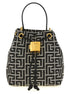 Balmain Bicolor Polyester Handbag