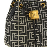 Balmain Bicolor Polyester Handbag