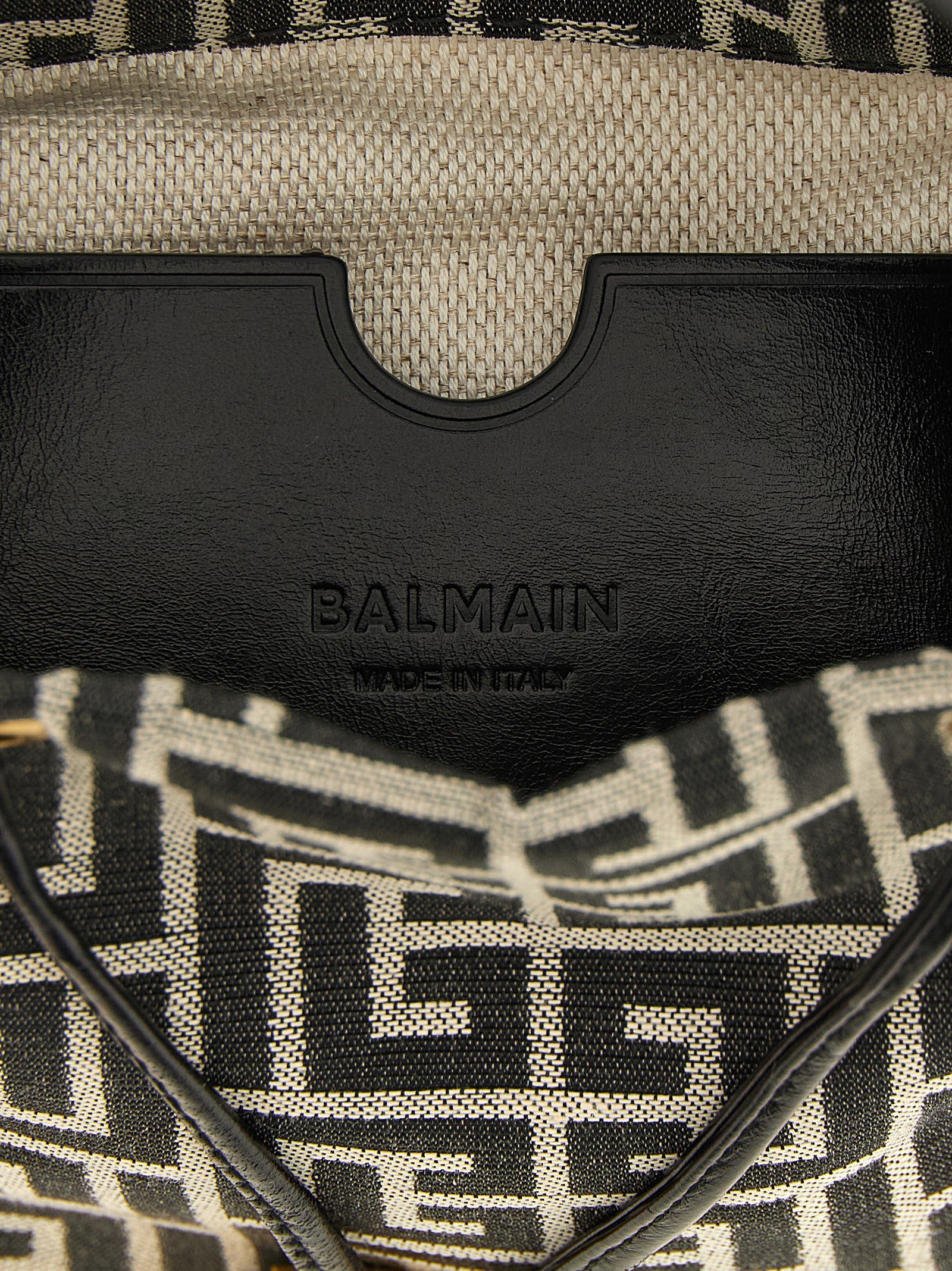 Balmain Bicolor Polyester Handbag
