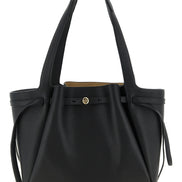 Tory Burch Black Cowhide Tote Bag