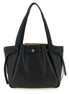 Tory Burch Black Cowhide Tote Bag