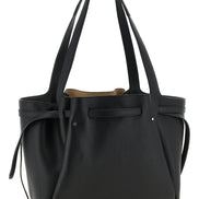 Tory Burch Black Cowhide Tote Bag