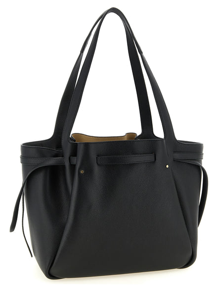 Tory Burch Black Cowhide Tote Bag