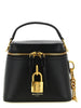 Balmain Black Buffalo Leather Handbag