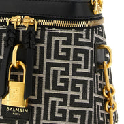 Balmain Bicolor Polyester Handbag