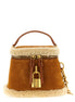 Balmain Brown Calfskin Handbag
