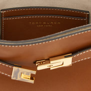 Tory Burch Brown Cowhide Crossbody Bag