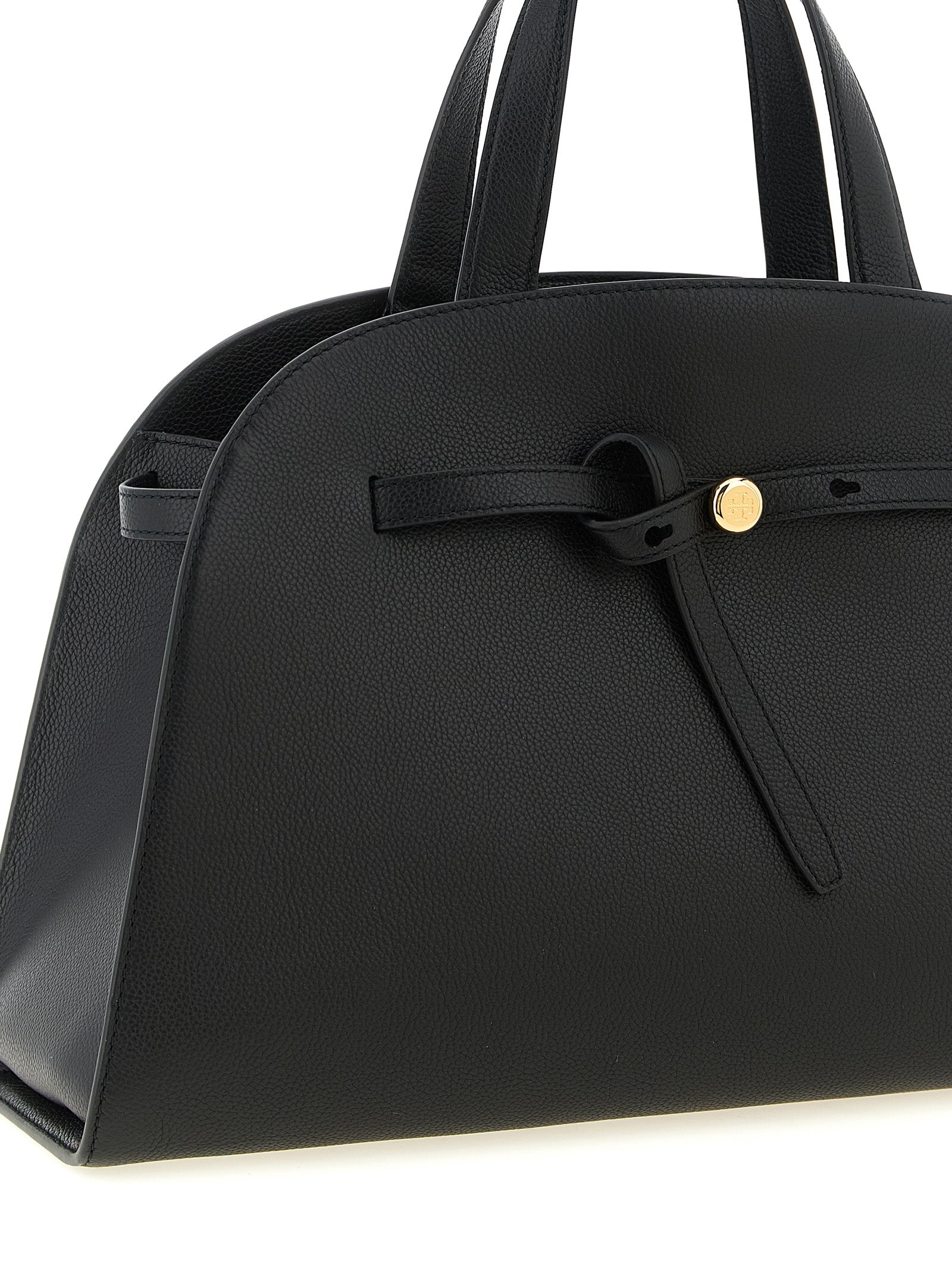 Tory Burch Black Cowhide Crossbody Bag