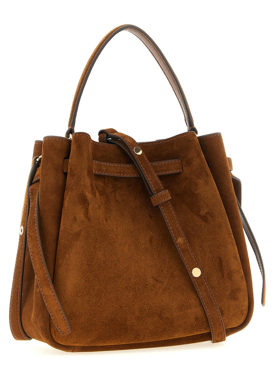Tory Burch Brown Bovine Leather Crossbody Bag