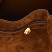 Tory Burch Brown Bovine Leather Crossbody Bag