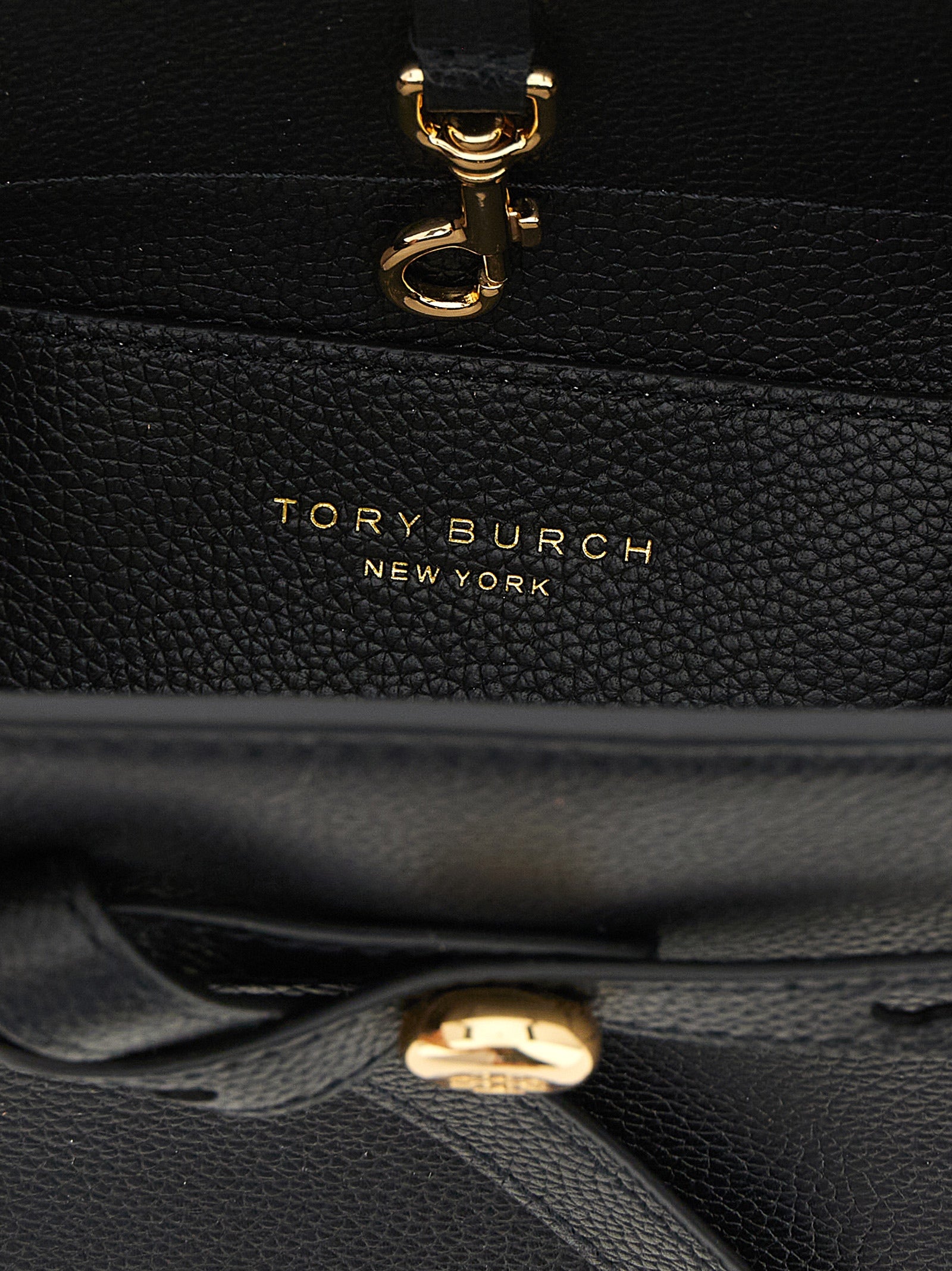 Tory Burch Black Cowhide Crossbody Bag