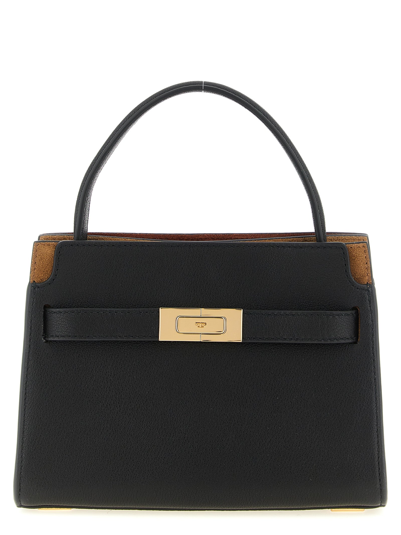 Tory Burch Black Lambskin Crossbody Bag