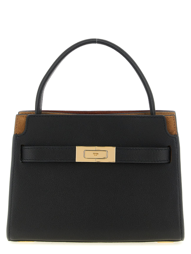 Tory Burch Black Lambskin Crossbody Bag
