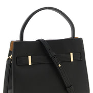 Tory Burch Black Lambskin Crossbody Bag