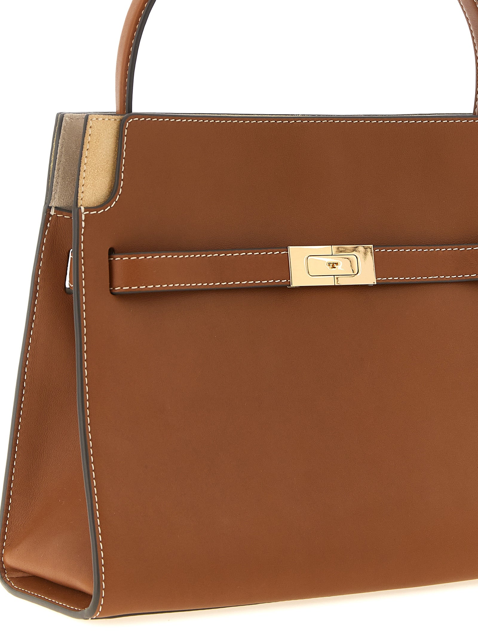 Tory Burch Brown Cowhide Crossbody Bag