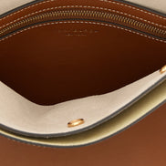 Tory Burch Brown Cowhide Crossbody Bag
