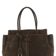 Tod's Brown Calfskin Handbag