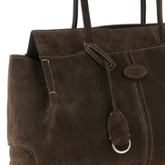 Tod's Brown Calfskin Handbag