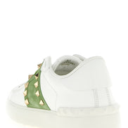 Valentino Garavani Bicolor Calfskin Low Top Sneakers