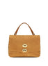 Zanellato Beige Suede Leather Handbag
