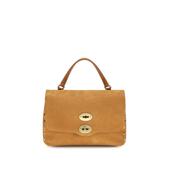 Zanellato Beige Suede Leather Handbag