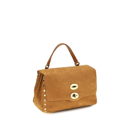 Zanellato Beige Suede Leather Handbag
