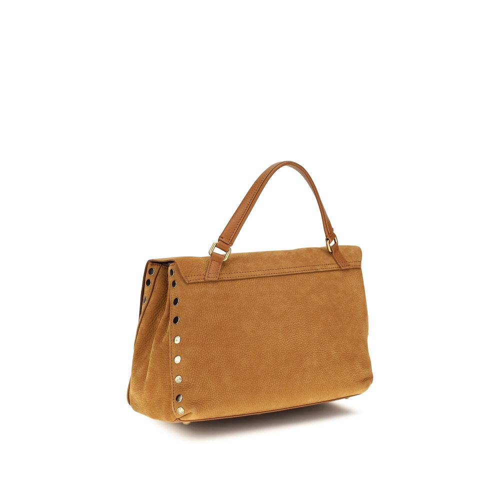 Zanellato Beige Suede Leather Handbag