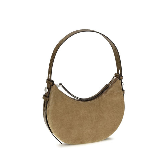Tory Burch Beige Suede Leather Shoulder Bag
