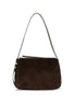Tory Burch Brown Suede Leather Shoulder Bag