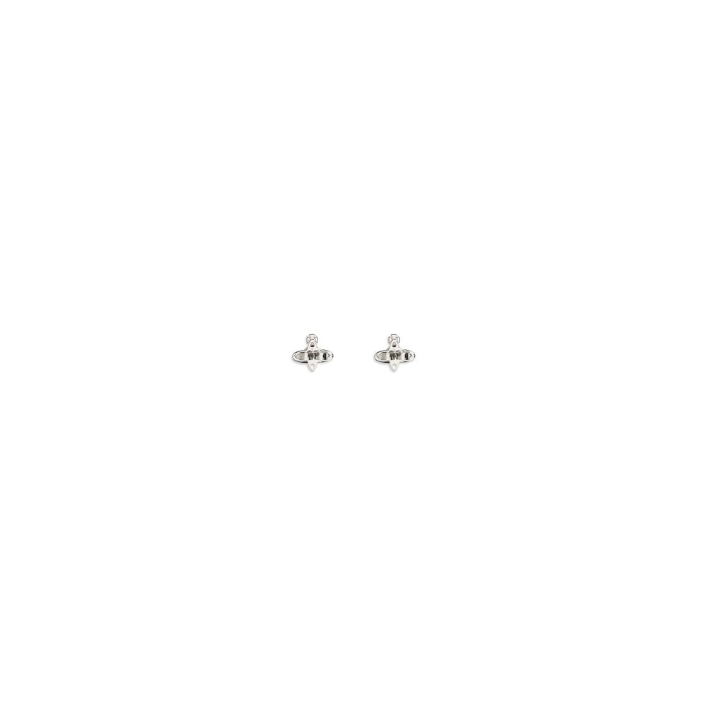 Vivienne Westwood Silver Metal Earrings