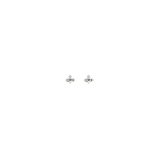 Vivienne Westwood Silver Metal Earrings