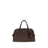 Jacquemus Brown Calf Leather Bos Taurus Handbag