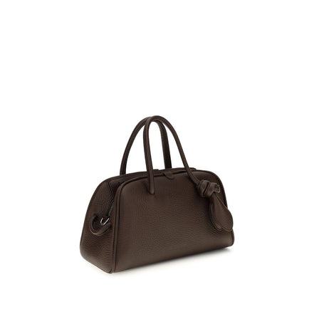 Jacquemus Brown Calf Leather Bos Taurus Handbag