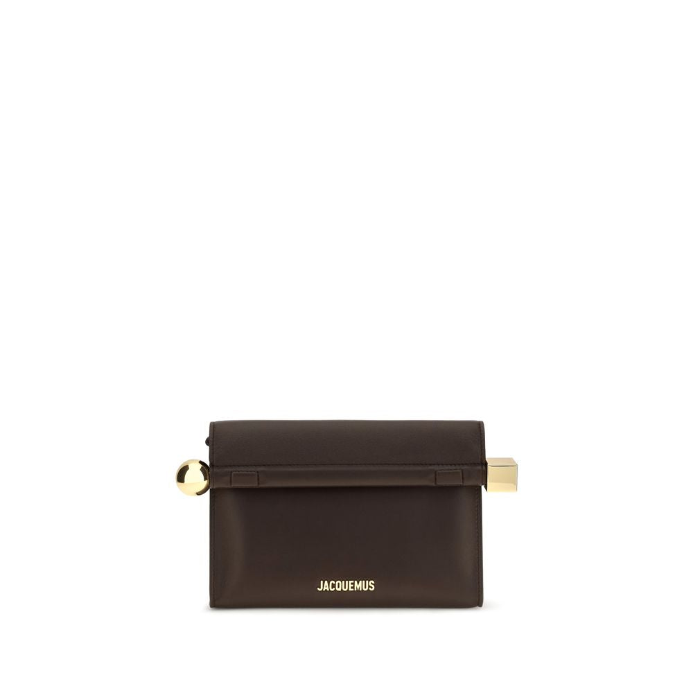 Jacquemus Brown Lamb Ovis Aries Aries Shoulder Bag